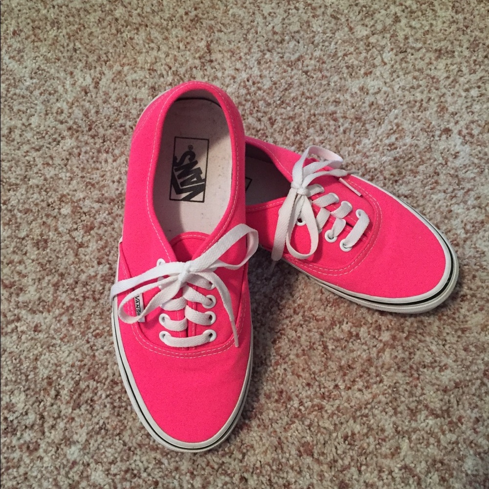 Vans Hot Pink Sneakers